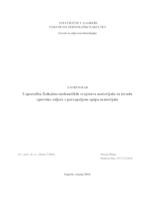 prikaz prve stranice dokumenta Usporedba fizikalno-mehaničkih svojstava materijala za izradu sportske odjeće s percepcijom opipa materijala